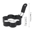 thumbnail image 2 of WIFKLSIIPG 4 Types Stainless Steel Frying Egg Breakfast Egg Pancake Maker with Scald Handle Egg Rings Nonstick Pancake, 2 of 3