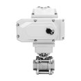 thumbnail image 5 of Motorized Ball Valves 2 Way High Platform Electric Ball Valve Stainless Steel Tri-Clamp Ferrule Type ,Long Lasting, 5 of 5