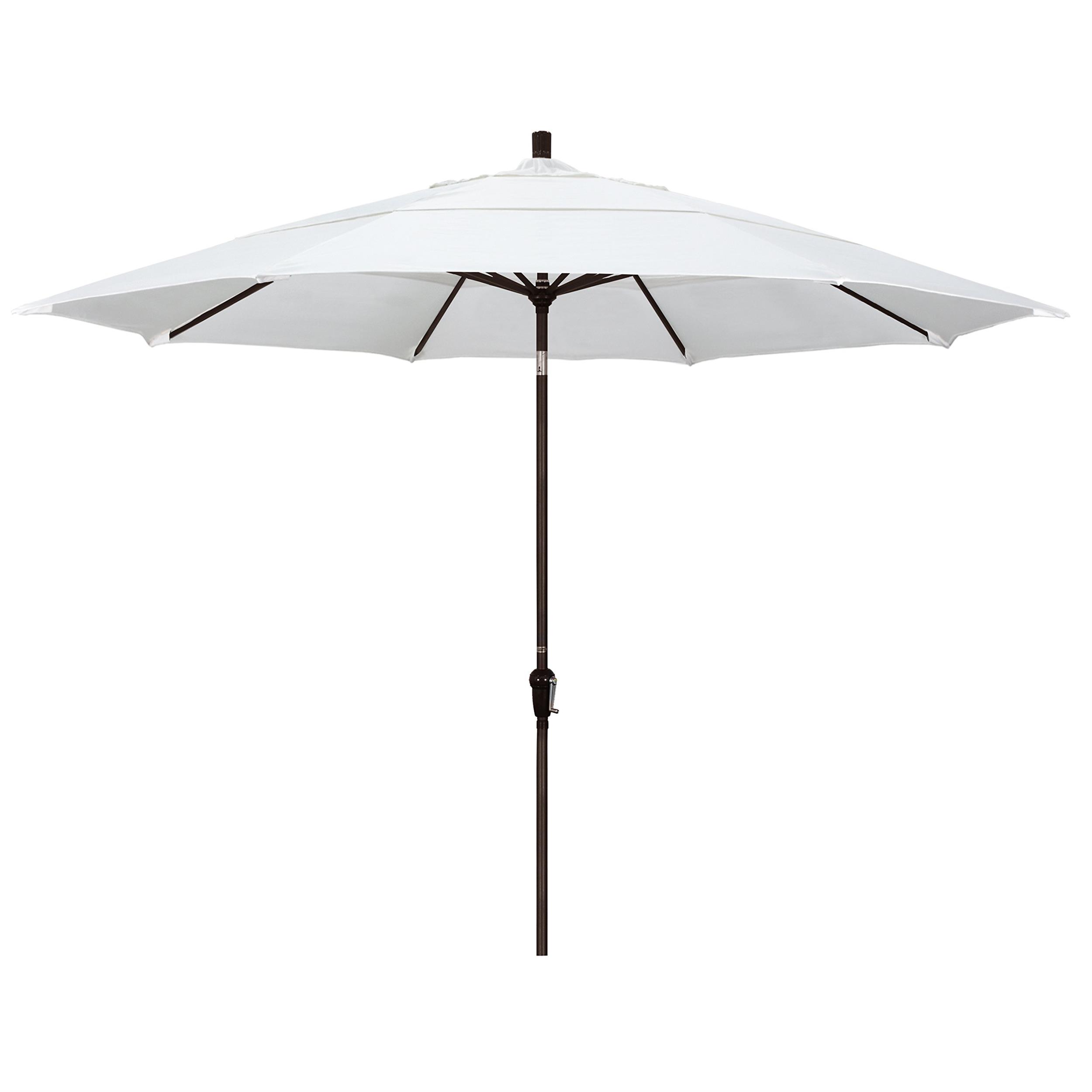California Umbrella Parasol de Patio de 11 Pieds en Naturel