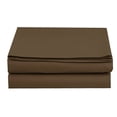 thumbnail image 2 of Drap-housse Pleine Grandeur, Microfibre, Poche Profonde de 16 Pouces, Brun Chocolat, 2 of 2