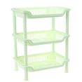 thumbnail image 2 of Meitianfacai 3-Layer Storage Rack for Bathroom and Kitchen - Freestanding Plastic Storage Organizer Shelf for Bathroom, 2 of 6