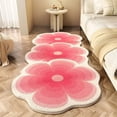 thumbnail image 1 of Flower Pattern Non Slip Washable Rugs Floor Mat Entryway Rug Non Slip Kitchen Floor Mats With Rubber Backing For Entrance Bedroom Bathroom Indoor Door Carpet For Home, 1 of 7