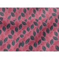 thumbnail image 4 of oneOone Viscose Jersey Fabric Leaves Block Printed Fabric 1 Yard 60 Inch Wide, 4 of 5