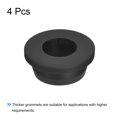 thumbnail image 3 of Unique Bargains Support à Oeillets en Caoutchouc Dia 1-1/16 Pieds (27 mm) Rond Type T pour Protection de Fil, Lot de 4, 3 of 5