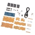 thumbnail image 1 of Ensemble d'Horloge Électronique 4 Bits à DEL, Horloge Électronique Bricolage, Pièces d'Horloge Numérique à DEL SCM pour les Passionnés de Bricolage Électronique - Vert, Tel Que Décrit, 1 of 9