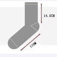 thumbnail image 3 of RKSTN Mens Socks 5PC Winter Solid Color Comfortable Breathable Knitted Cotton Socks Soft Breathable Mens Socks, 3 of 5