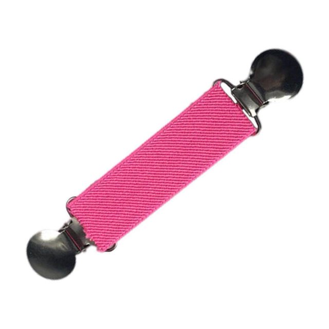 clips de Robe pour Femmes, clips de Cardigan, Élastiques, Rose Rouge