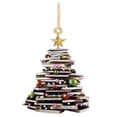 thumbnail image 1 of Book Lovers Fu N Reads Christmas Acrylic Ornament Decorative Hanging Display Art, 1 of 4
