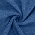 thumbnail image 3 of Penkiiy Robes Grande Taille pour Femmes aux Formes Robe Ample Dames Robe d'Été de Détente Aguichant Petite Col en V Manches Courtes Robe Décontractée 4TG Bleu, 3 of 5