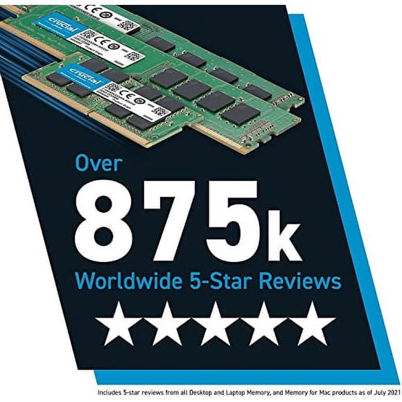 Crucial 16GB Single DDR4 2666 MT/s (PC4-21300) DR X8 SODIMM 260-Pin Memory - CT16G4SFD8266