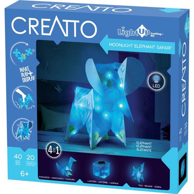 Thames & Kosmos 888001 Creatto Moonlight Elephant Safari
