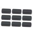 thumbnail image 4 of Bamboohart 20 PCS Medium Shipping Boxes Clear Storage Bins Crate Black, 4 of 8