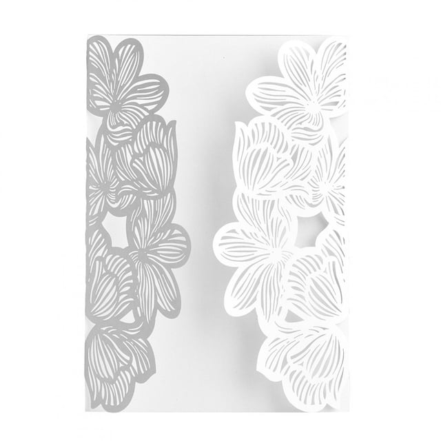10 Pcs Cartes d'Invitation de Mariage, Cartes d'Invitation Vierges DIY Personnalisées Feuille Intérieure Vierge pour Mariage Douche Nuptiale Fête de Fiançailles