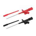 thumbnail image 1 of Testing Probe Hook Clip, Insulated Protection 1000V 10A Flexible Test Clips Short Circuit Protections PA+Copper+Stainless Steel  For Automatic Repairs, 1 of 8