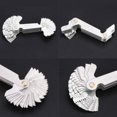 thumbnail image 4 of Thread Comb, Metric Thread Gauge 52 Blades Set Screw Thread Pitch Cutting Gauge Metric Inch System Gauge, 4 of 5