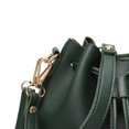 thumbnail image 1 of maskred Bucket Shoulder Bag Drawstring Bag Purse Handbags Small Shopping Green 22x11x19CM 1Set, 1 of 3