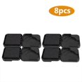 thumbnail image 1 of TOPINCN Bed Risers, 8Pcs/Set Furniture Leg Risers Plastic Non-slip Riser for Table Desk Bed Sofa Chairs, Table Risers, 1 of 8