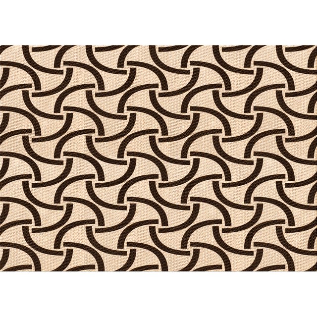 Ahgly Company Tapis d'Intérieur Rectangulaire Transitionnel Lavable à la Machine, Pêche Profond Orange, 3 Pieds x 5 Pieds