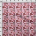 thumbnail image 3 of oneOone Rayon Maroon Fabric Patchwork Sewing Craft Projects Fabric Prints By Yard 56 Inch Wide-2G, 3 of 5