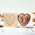 thumbnail image 4 of Moulds for DIY Baking Craft Embossing Wooden Cookie Set Decorative Tools for Christmas Thanksgiving Kitchen, 4 of 6