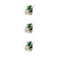 thumbnail image 4 of Decodeary Realistic Appearance Flower Decoration For Low Maintenance Garden Easy To Clean Cloth Decorations Fake Plants Flowers JH1237 3Set, 4 of 6