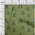 thumbnail image 1 of oneOone Cotton Poplin Fabric Branch & Owl Block Printed Craft Fabric BTY 42 Inch Wide, 1 of 4