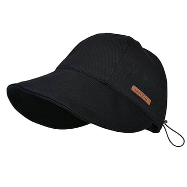 GDREDA Lightweight Sun Hats Womens Sunshade Hat Sun Hat Outdoor Sun Shading And Sun Tongue Hat,Black