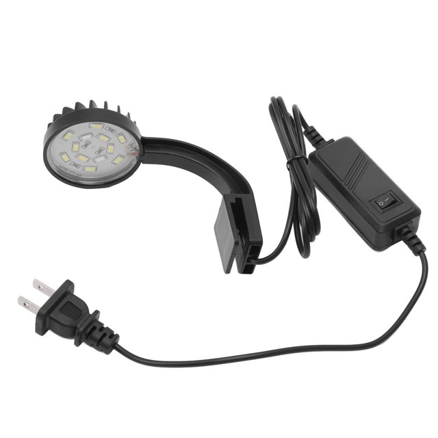 Planted Fish Light Fish LED Light High Brightness Energy Saving Adjustable Angle Aquarium Clip Lamp For Aquariums Fish 100-240V