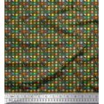 thumbnail image 1 of Soimoi Cotton Duck Fabric Abstract Dots Shirting Decor Fabric Printed Yard 56 Inch Wide, 1 of 3