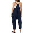 thumbnail image 4 of Girls Romper Sleeveless Summer Rompers for Girls Loose Casual Rompers with Pockets Cute Clothes for Girls 4-5 Y, 4 of 6