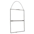 thumbnail image 1 of GUOOL Metal & Glass Hanging Photo Frame Portrait & Landscape & Specimen 18x13cm #B B 18x13cm, 1 of 9