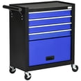 thumbnail image 1 of DURHAND 4-Drawer Tool Chest Rolling Tool Box with Storage Cabinet Handle, 1 of 9