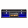 thumbnail image 3 of Ameriwood Home Luna Electric Fireplace TV Stand for TVs up to 65", Graphite Gray, 3 of 8