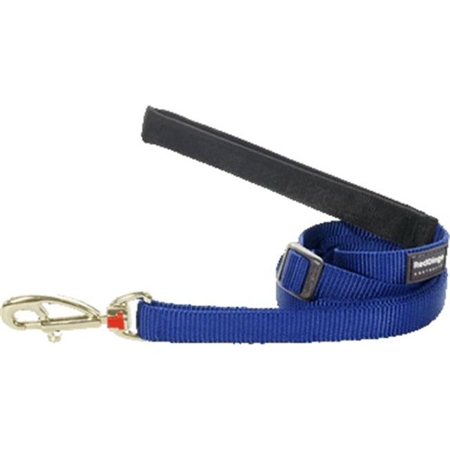 Red Dingo L6-ZZ-DB-LG Dog Lead Classic Dark Blue- Large