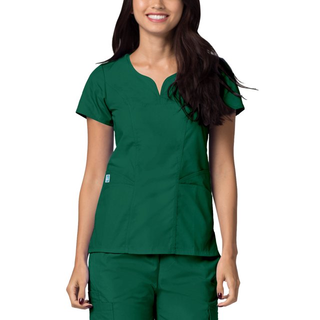 Adar Blouses Médicales Universelles pour Femmes - Haut de Blouse Charmant Incurvé