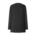 thumbnail image 4 of AherBiu Womens Lightweight Cardigans Longer Length Casual Jacket Crochet Open-Front Sweater Cardigan with Pockets, 4 of 6