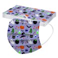 thumbnail image 3 of 50 Pcs Masque d'Halloween pour Adulte Jetable Masque de Haute Qualité Motif de Dessin Animé Mixte, 3 of 9