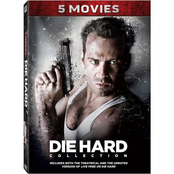 Die Hard - Collection 5 Movies (Bilingue) DVD |Twentieth Century Fox | Bruce Willis, Samuel L. Jackson