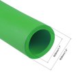 thumbnail image 3 of Uxcell Foam Tubing for Handle Grip Support 28mm ID 38mm OD 3.3ft Length Green, 3 of 6