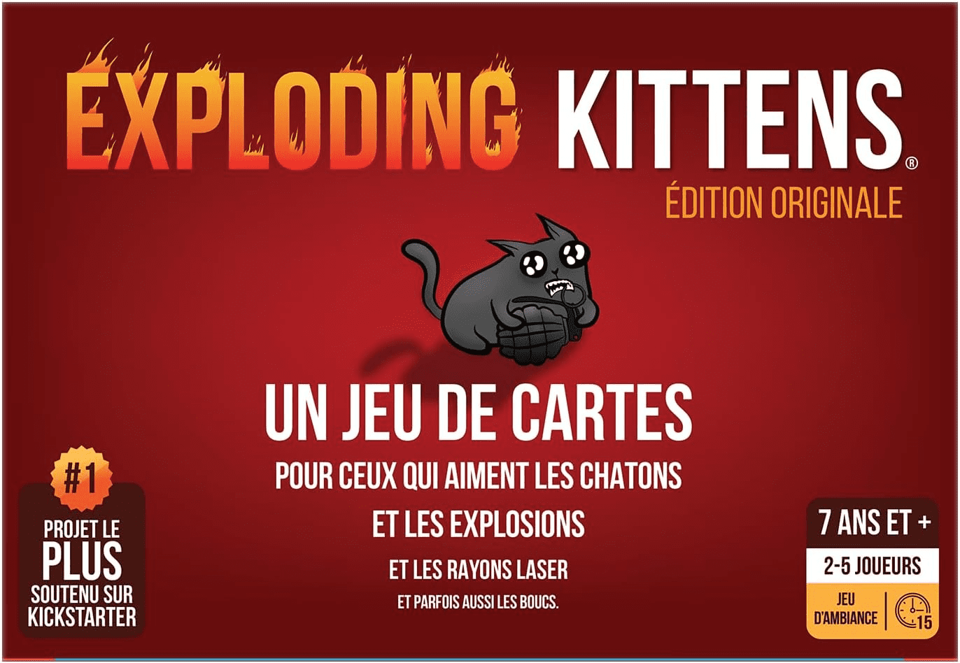 Exploding Kittens Original Edition French