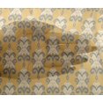thumbnail image 4 of oneOone Viscose Chiffon Fabric Damask Ikat Print Fabric BTY 42 Inch Wide, 4 of 4