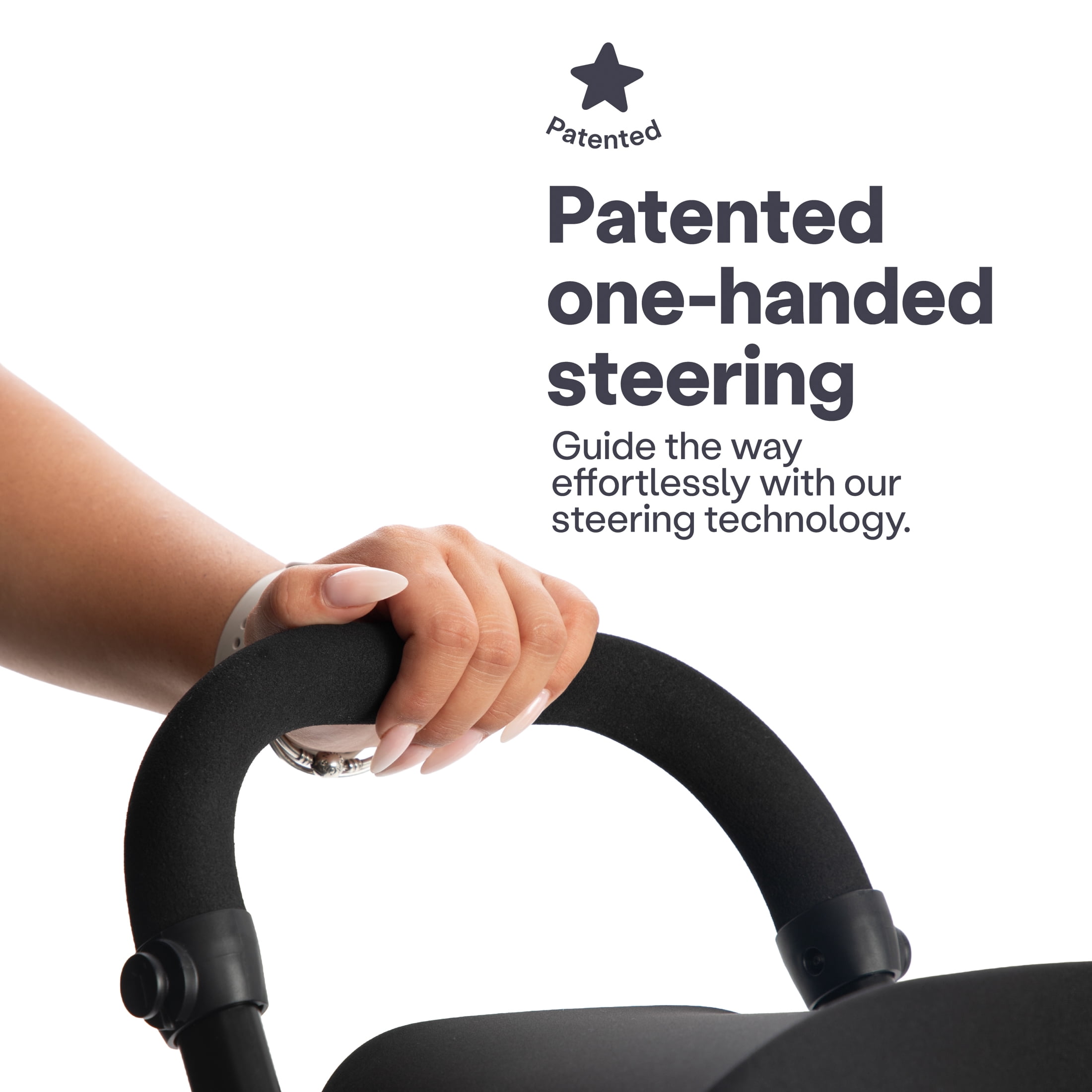 smarTrike WIND BLACK & GREY - Your everyday companion - Tricycle