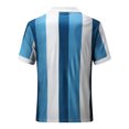 thumbnail image 4 of EGNMCR T-Shirts pour Homme Mode Personnalité Chemise Décontractée Coupe Ajustée à Manches Courtes Imprimée Col Rabattu Blouse & Chemise Cadeaux pour Hommes, 4 of 5