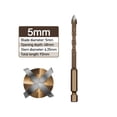 thumbnail image 2 of XZNGL Cross Four Blade Drill Bit Ceramic Tile Hexagonal Handle Brick Wall Cement Ceramic Perforated Drill, 2 of 9