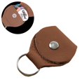 thumbnail image 3 of Leather Keychain Guitar Pick Holder Plectrum Bag CaseUS2024 G1Y0, 3 of 9
