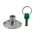 thumbnail image 1 of Siruishop 1.5 inch Tri Clamp End Cap Brewing Making Accessory Homebrew Keg Accessories 65psi, 1 of 8