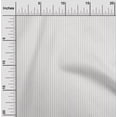 thumbnail image 1 of oneOone Polyester Lycra White Fabric Pin Stripe Sewing Craft Projects Fabric Prints By Yard 56 Inch Wide, 1 of 4