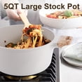 thumbnail image 4 of Caannasweis 13 Piece Nonstick Aluminum Cookware Set with Bakeware, Granite-Inspired, 4 of 7