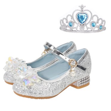 B91xZ Chaussures pour Filles Tout-Petits Garçons Enfants Chaussures en Cuir de Princesse avec Nœud Antidérapantes Chaussures de Ballet pour Enfant Fille Chaussures d'Élève pour Tout-Petit/petit Enfant/grand Enfant, Gris 12.5 Petit Enfant