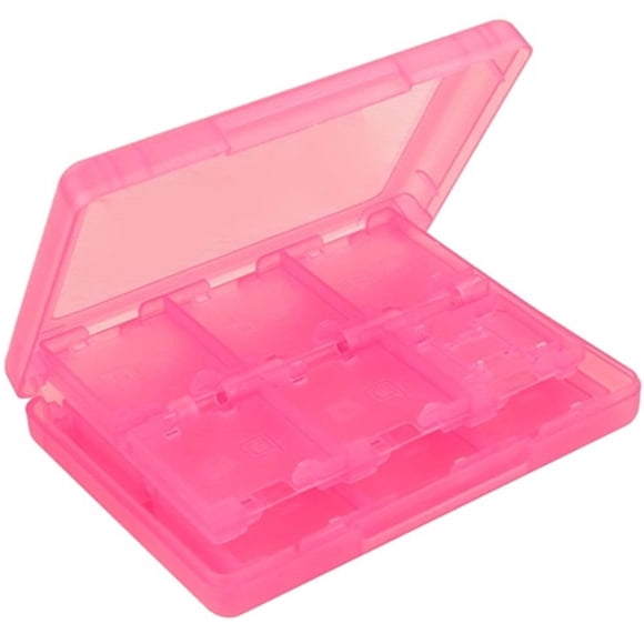 24-in-1 Game Card Case Holder for Nintendo 3DS XL LL Plastic Transparent Protective